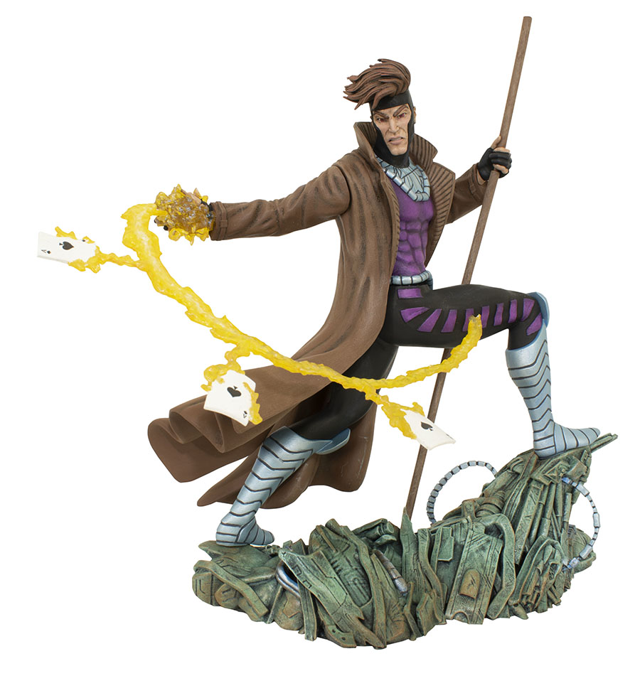 Marvel Comic Gallery Gambit PVC Statue