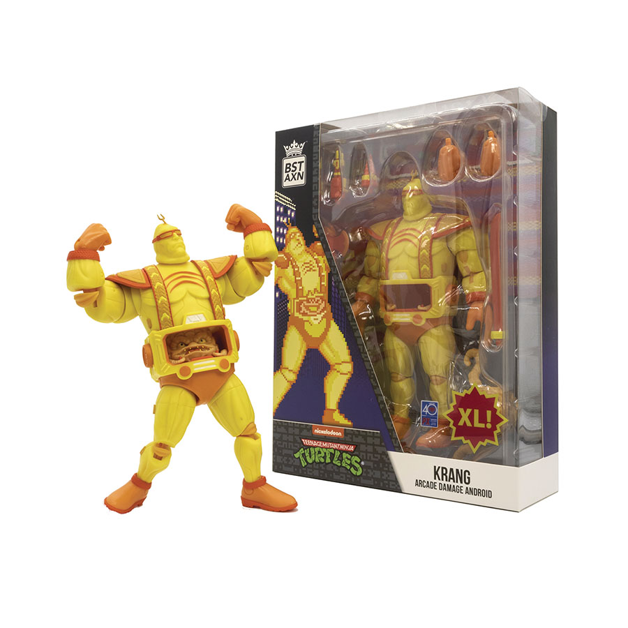 Teenage Mutant Ninja Turtles Arcade Krang XL Previews Exclusive 8-Inch BST AXN Figure
