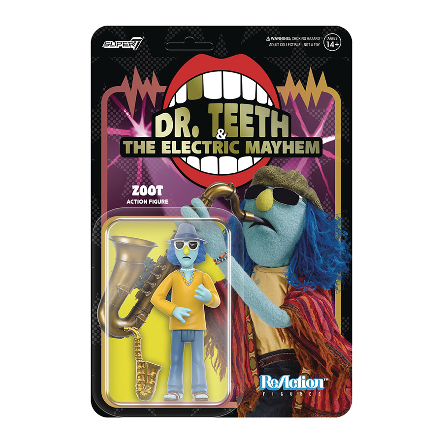Muppets ReAction Figure Wave 1 - Dr Teeth And The Electric Mayhem Zoot