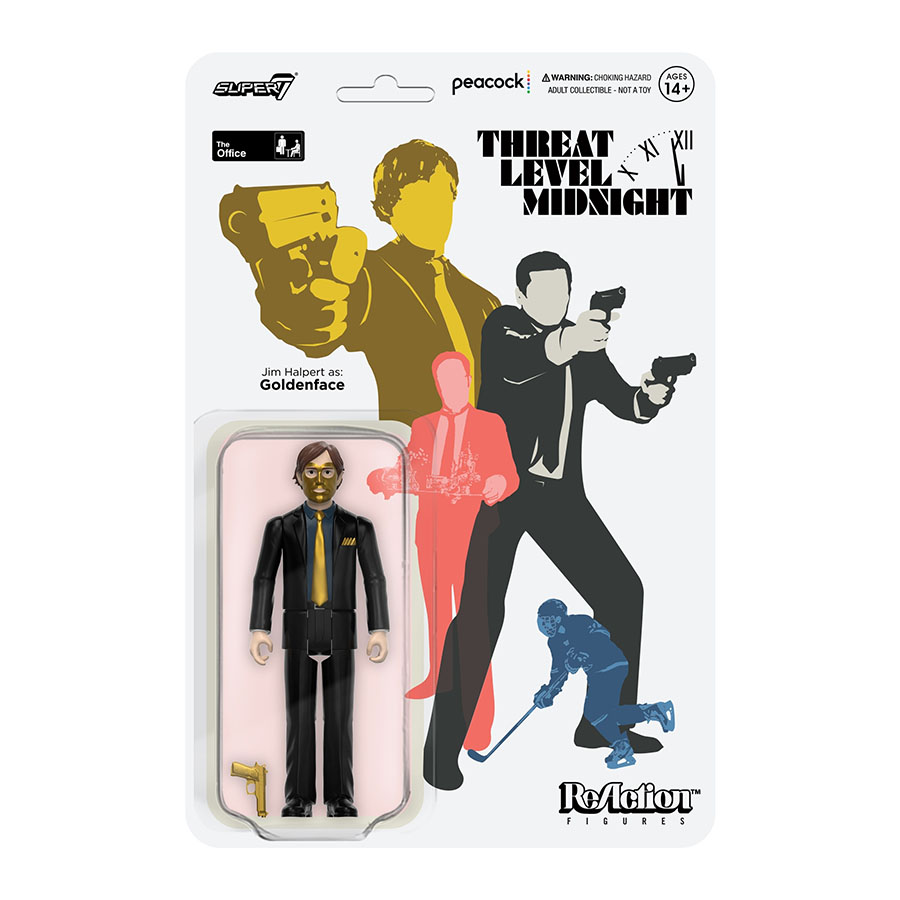 Office ReAction Figure Wave 1 - Threat Level Midnight Goldenface