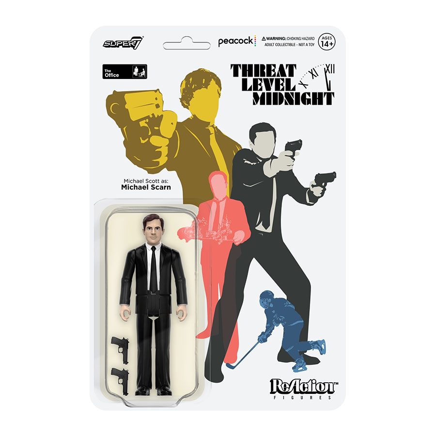 Office ReAction Figure Wave 1 - Threat Level Midnight Michael Scarn