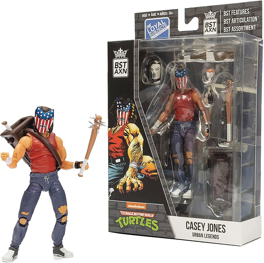 Teenage Mutant Ninja Turtles BST AXN 5-Inch Action Figure - Casey Jones Urban Legends