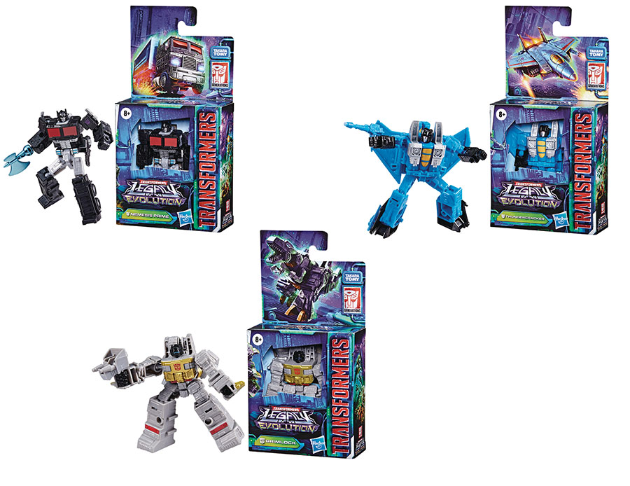Transformers Generations Legacy Evolution Core-Class Action Figure Assortment Case 202302