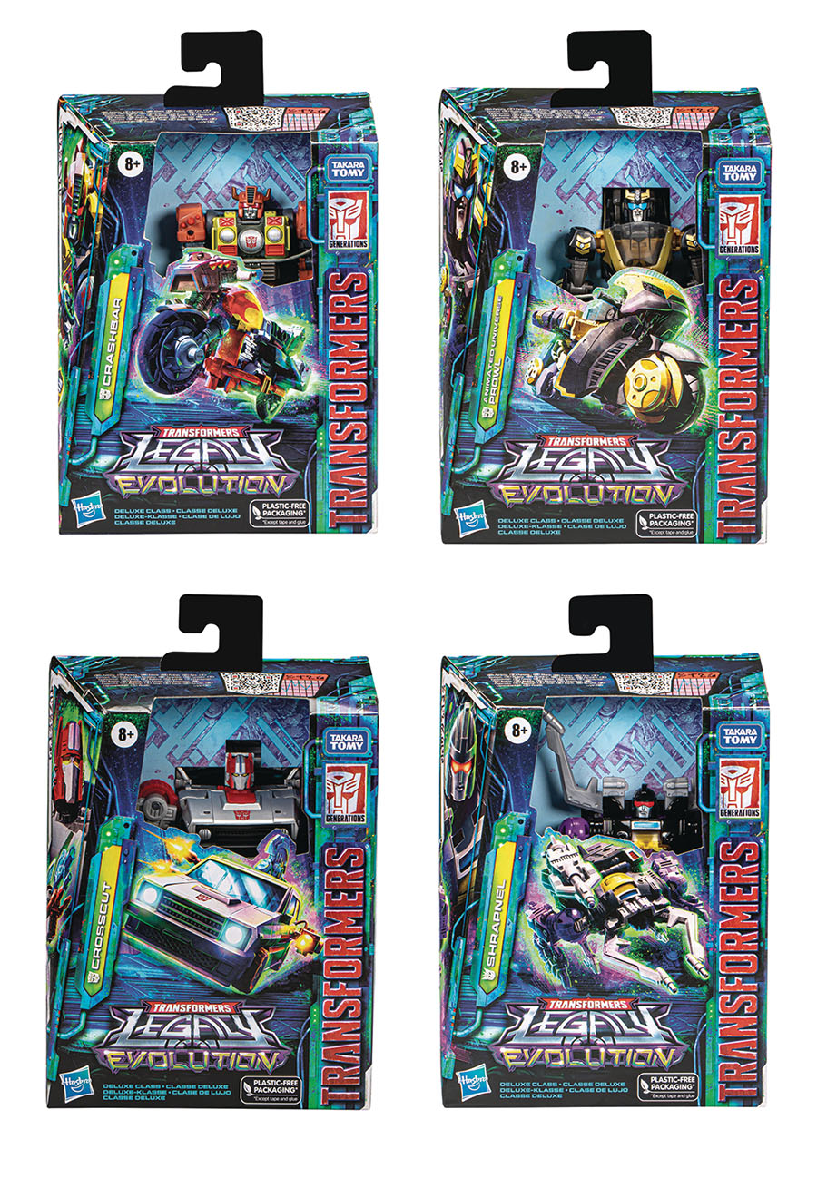 Transformers Generations Legacy Evolution Deluxe-Class Action Figure Assortment Case 202302