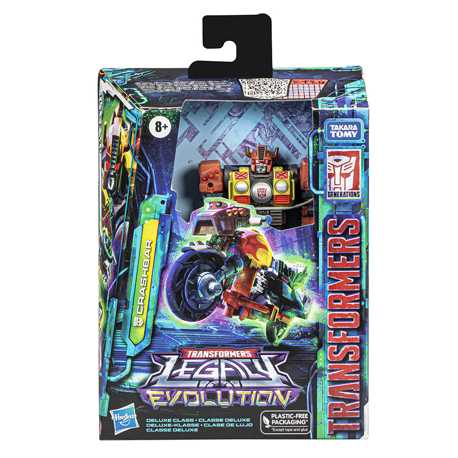 Transformers Generations Legacy Evolution Deluxe-Class Crashbar Action Figure Case