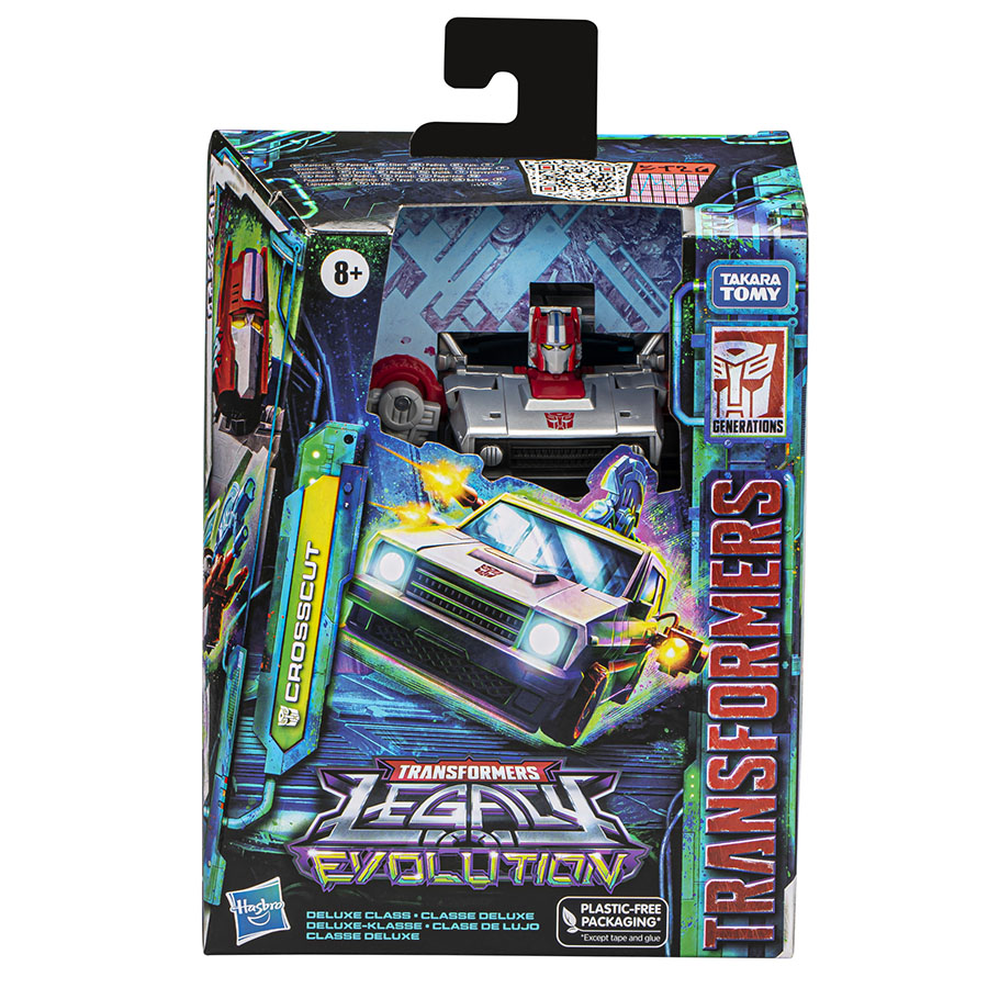 Transformers Generations Legacy Evolution Deluxe-Class Crosscut Action Figure Case