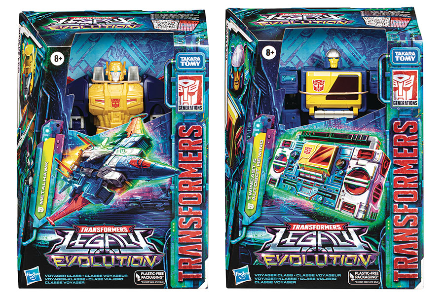 Transformers Generations Legacy Evolution Voyager-Class Action Figure Assortment Case 202302
