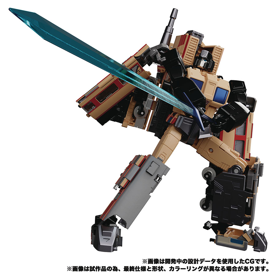 Transformers Masterpiece MPG-05 Trainbot Seizan Action Figure