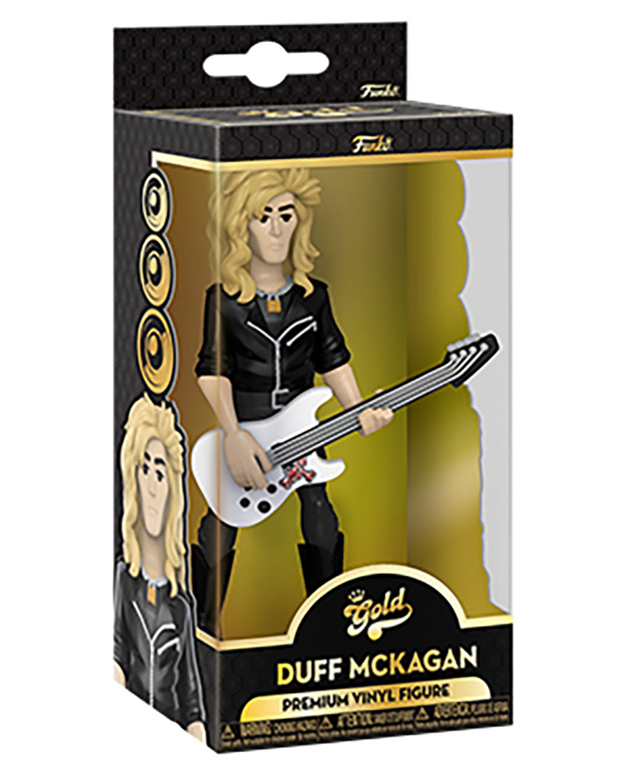 Vinyl Gold Guns n Roses Duff McKagan 5-Inch Vinyl Figure