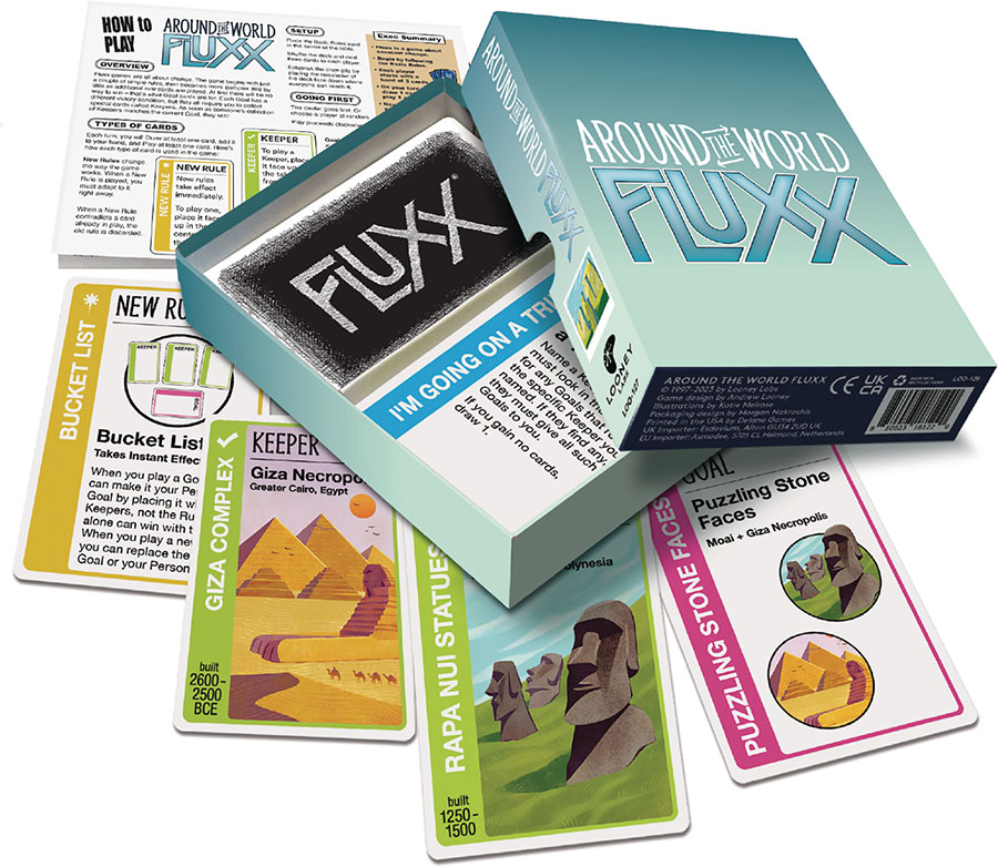 Around The World Fluxx Display (6-Count)