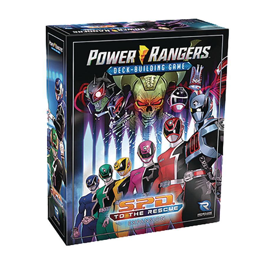 Power Rangers Deck Building Game SPD To Rescue Expansion