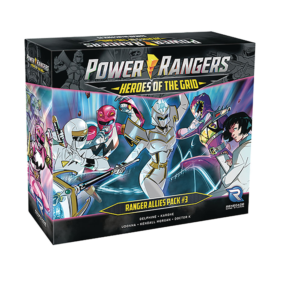 Power Rangers Heroes Of The Grid Ranger Allies Pack 3 Expansion