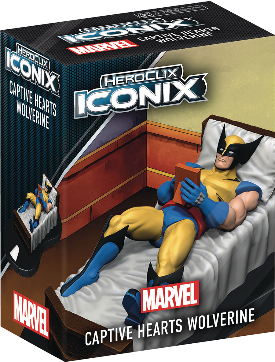 Marvel HeroClix Iconix Captive Hearts Wolverine