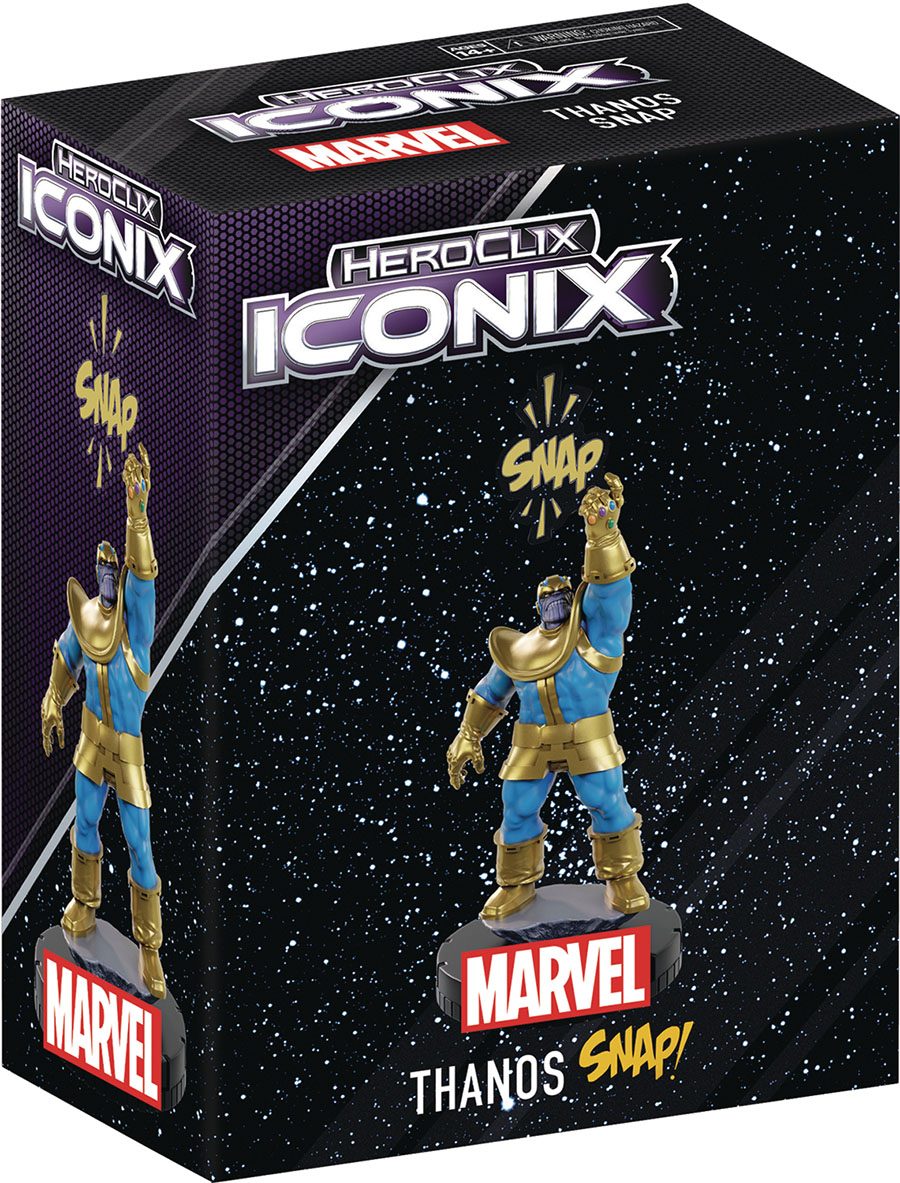 Marvel HeroClix Iconix Thanos Snap