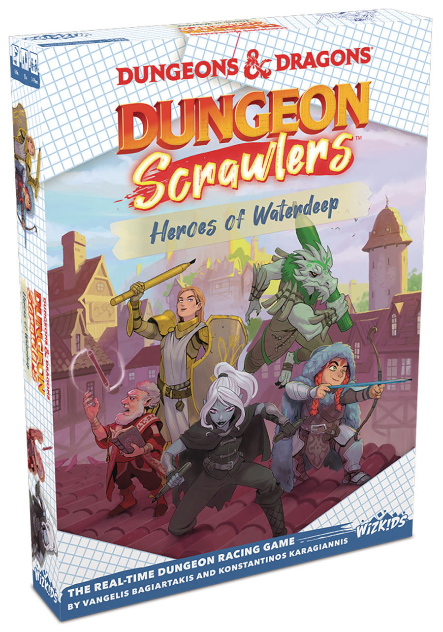 Dungeons & Dragons Dungeon Scrawlers Heroes Of Waterdeep Board Game