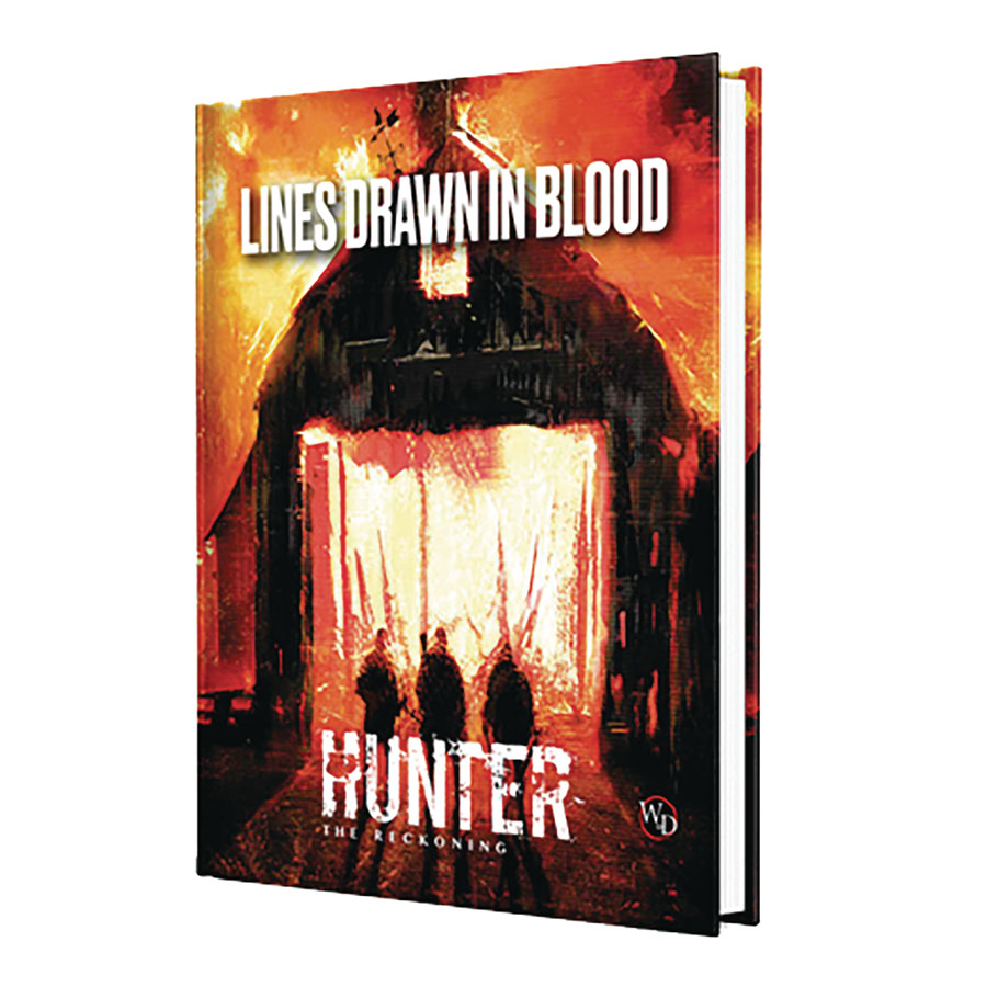 Hunter The Reckoning RPG Lines Drawn In Blood Chronicle Book HC