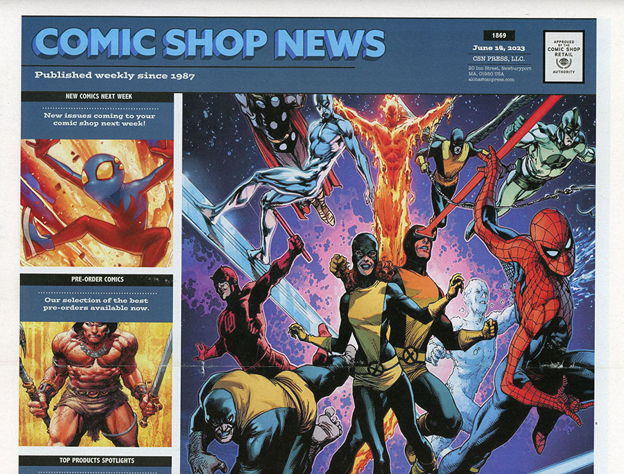 Comic Shop News #1869 - FREE - Limit 1 Per Customer