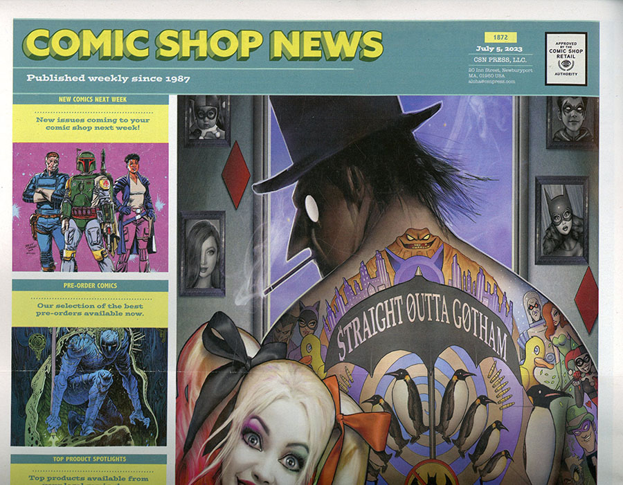 Comic Shop News #1872 - FREE - Limit 1 Per Customer