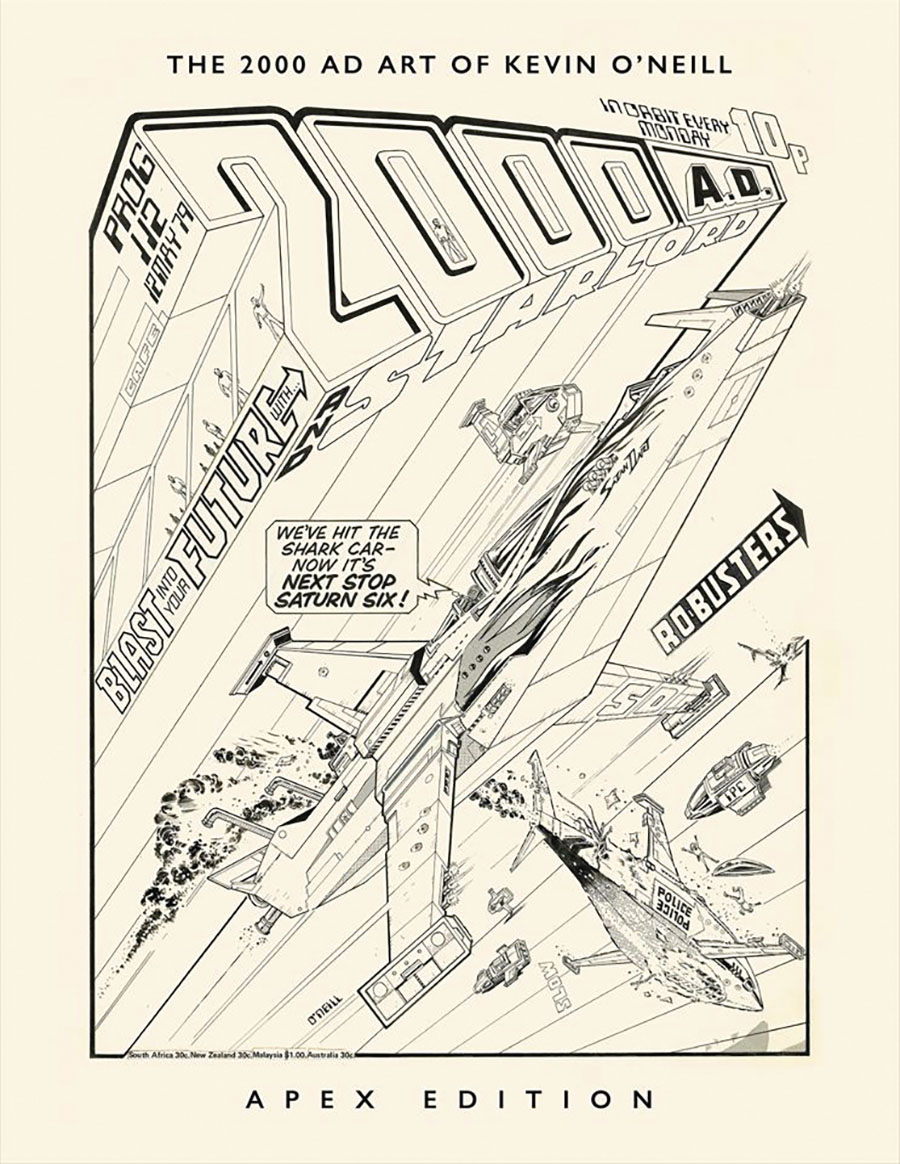 2000 AD Art Of Kevin O Neill Apex Edition HC