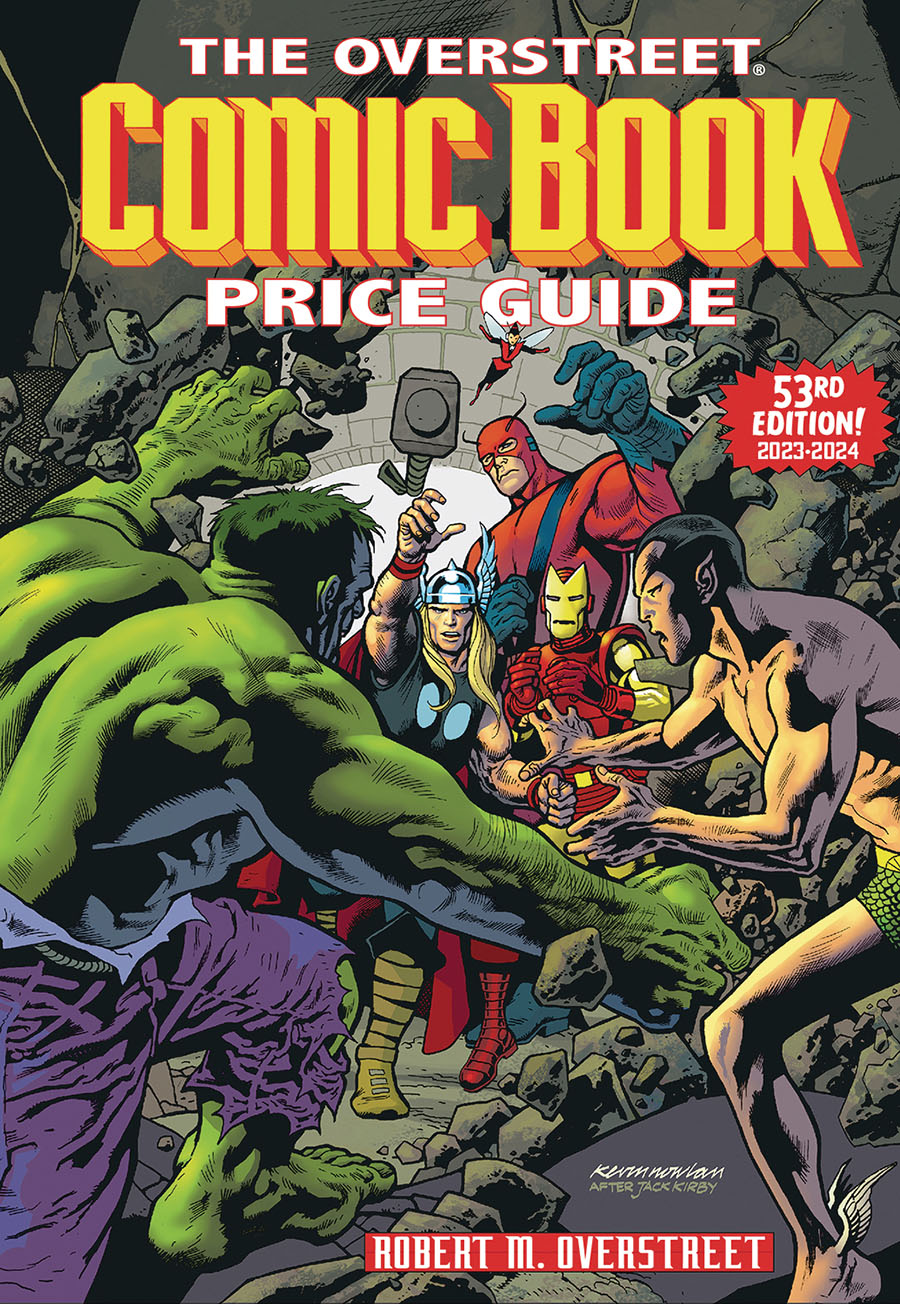Overstreet Comic Book Price Guide Vol 53 HC Avengers Cover