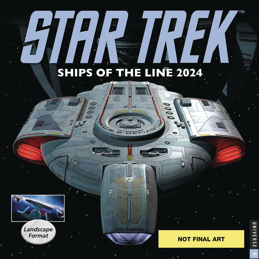 Star Trek Ships Of The Line 2024 Wall Calendar
