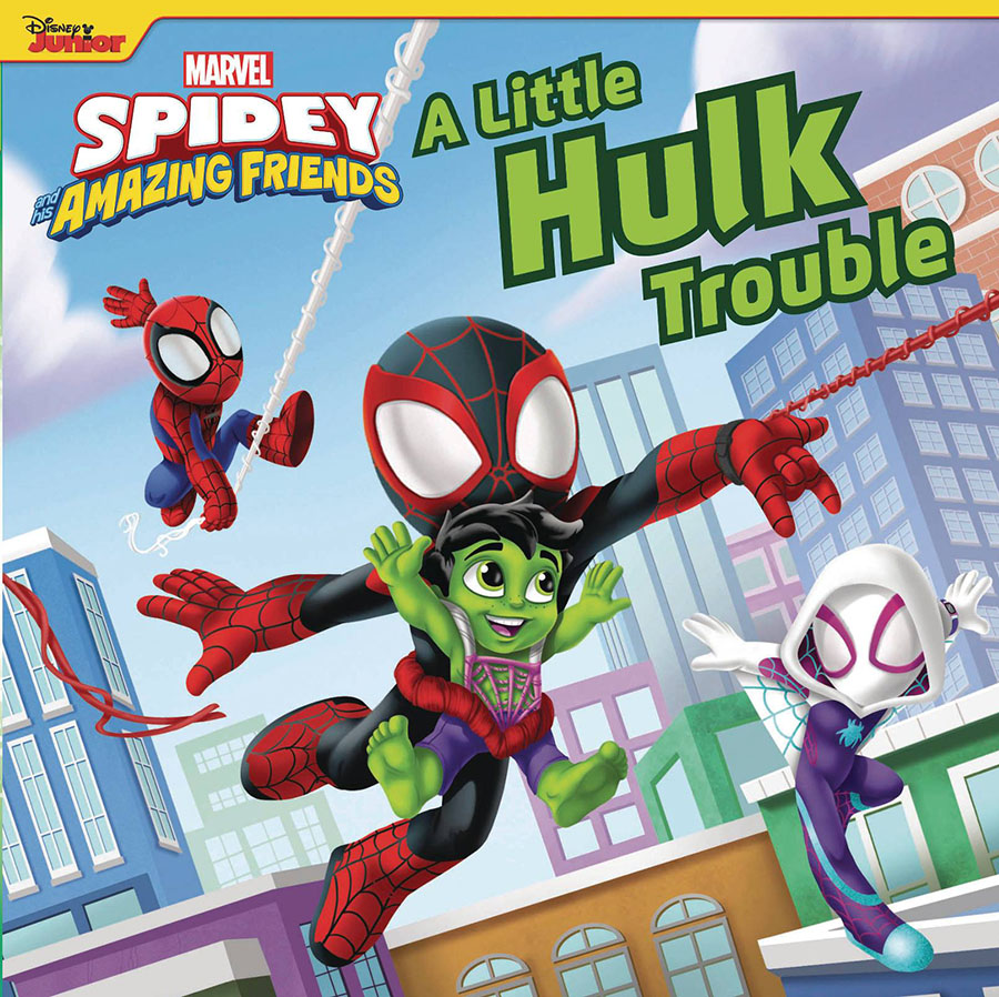 Spidey And His Amazing Friends A Little Hulk Trouble Board Book HC