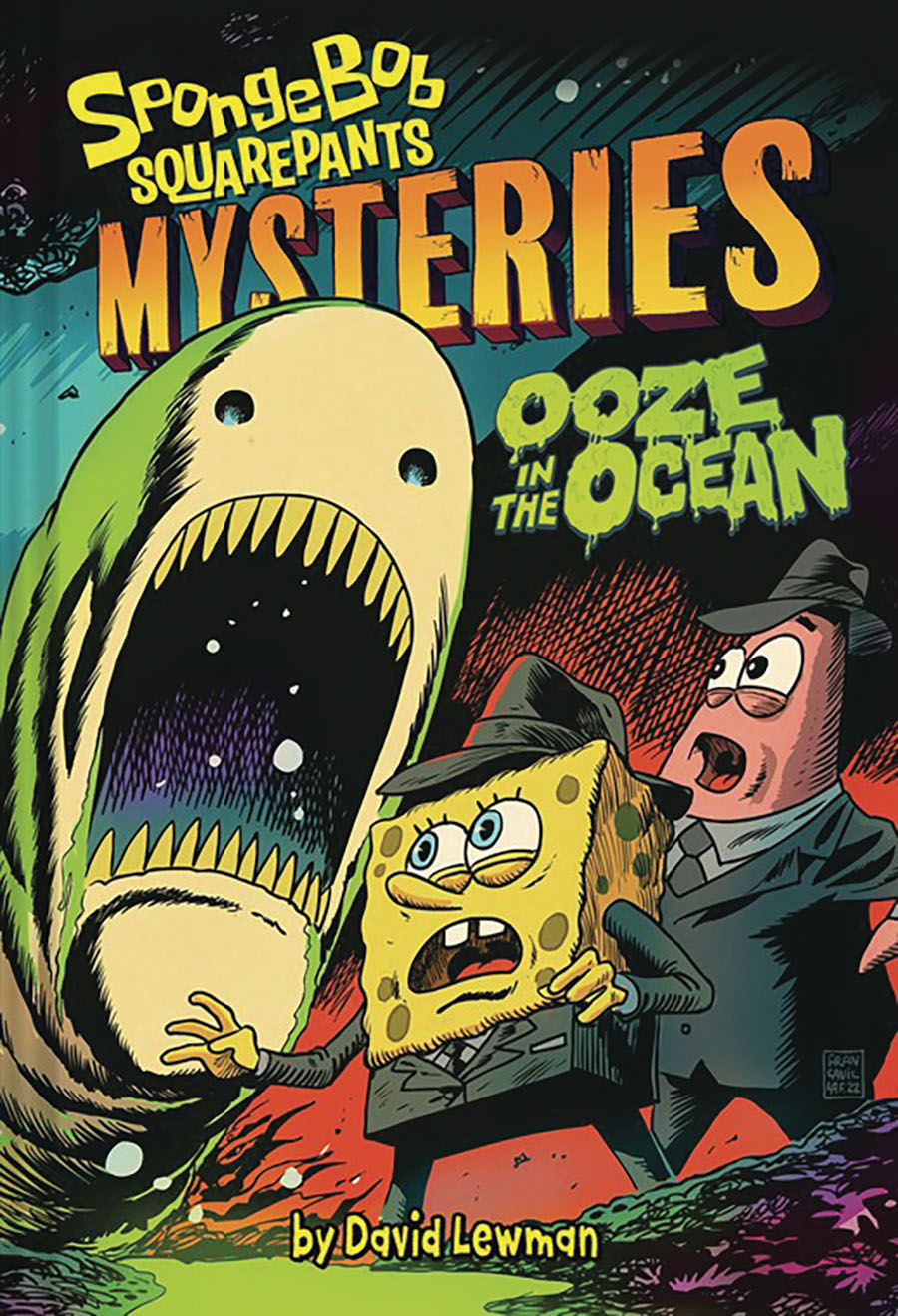 SpongeBob SquarePants Mysteries Ooze In The Ocean Novel HC