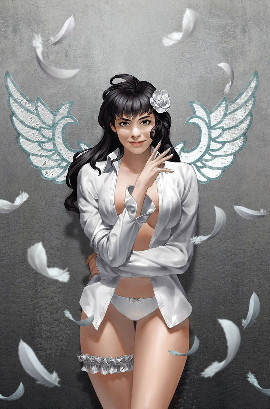Bettie Page Vol 4 #1 Cover N Incentive Junggeun Yoon Virgin Cover