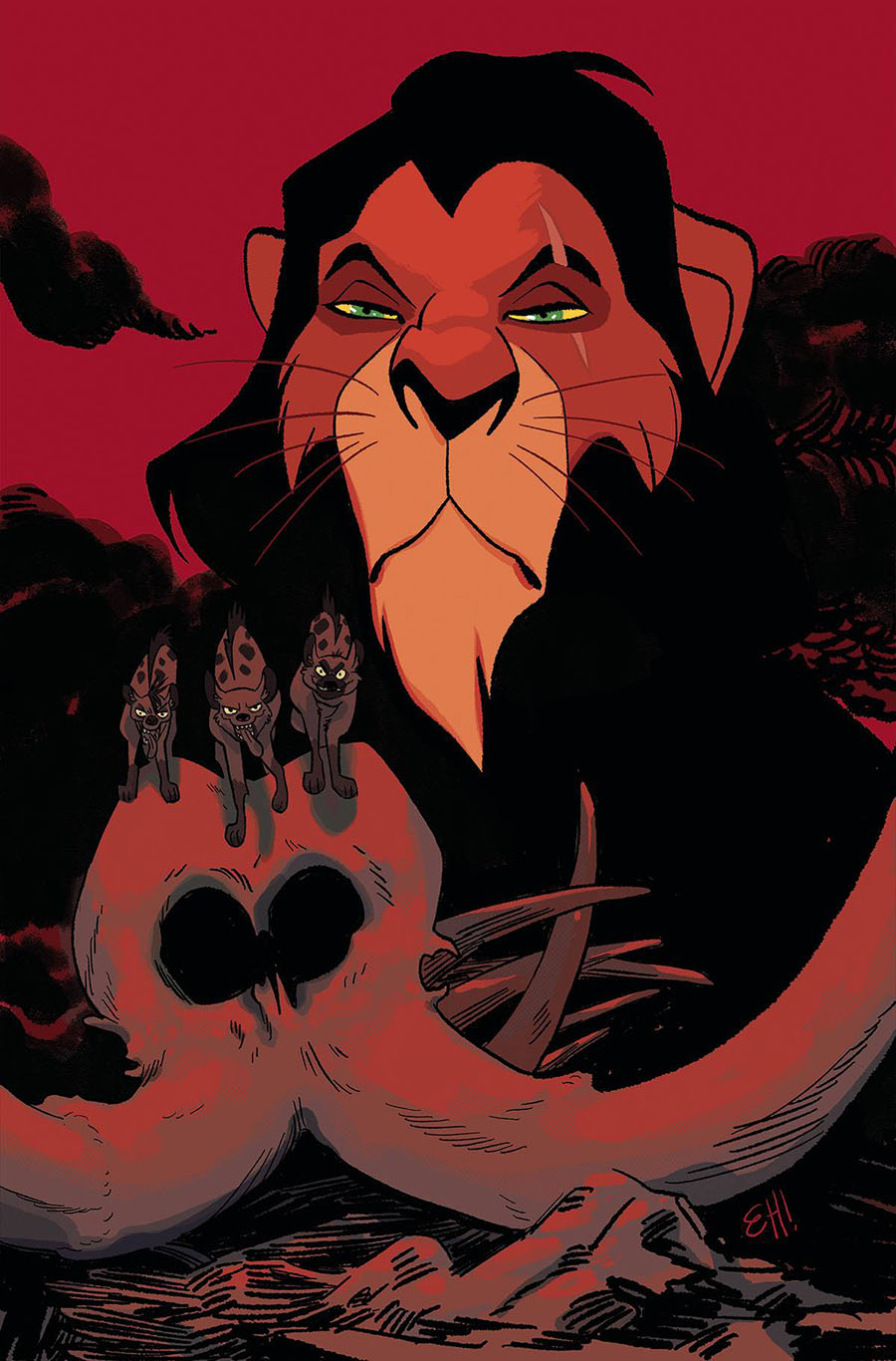 Disney Villains Scar #3 Cover N Incentive Erica Henderson Virgin Cover