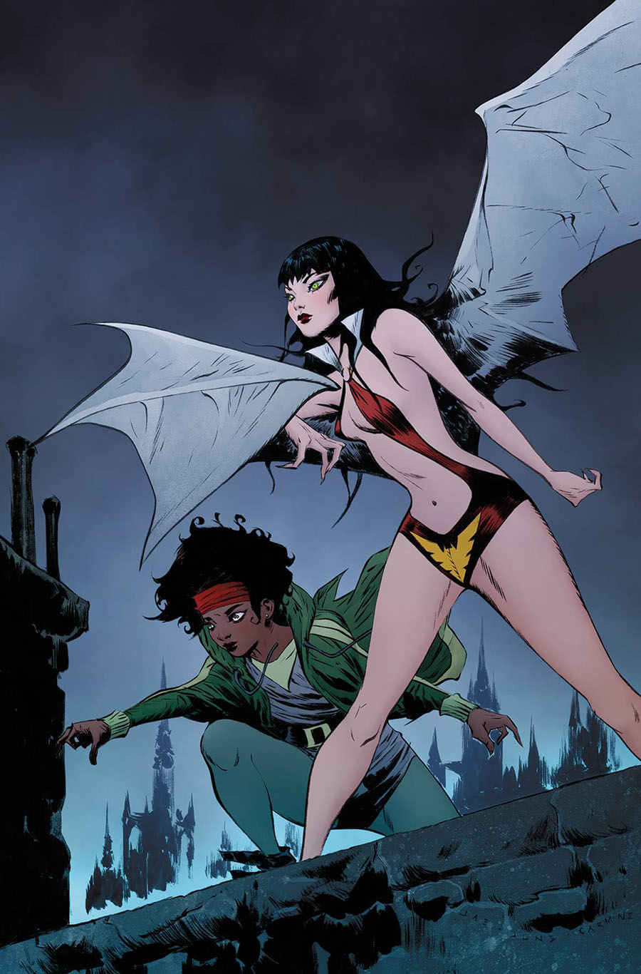 Vampirella vs The Superpowers #2 Cover J Incentive Jae Lee Virgin Cover