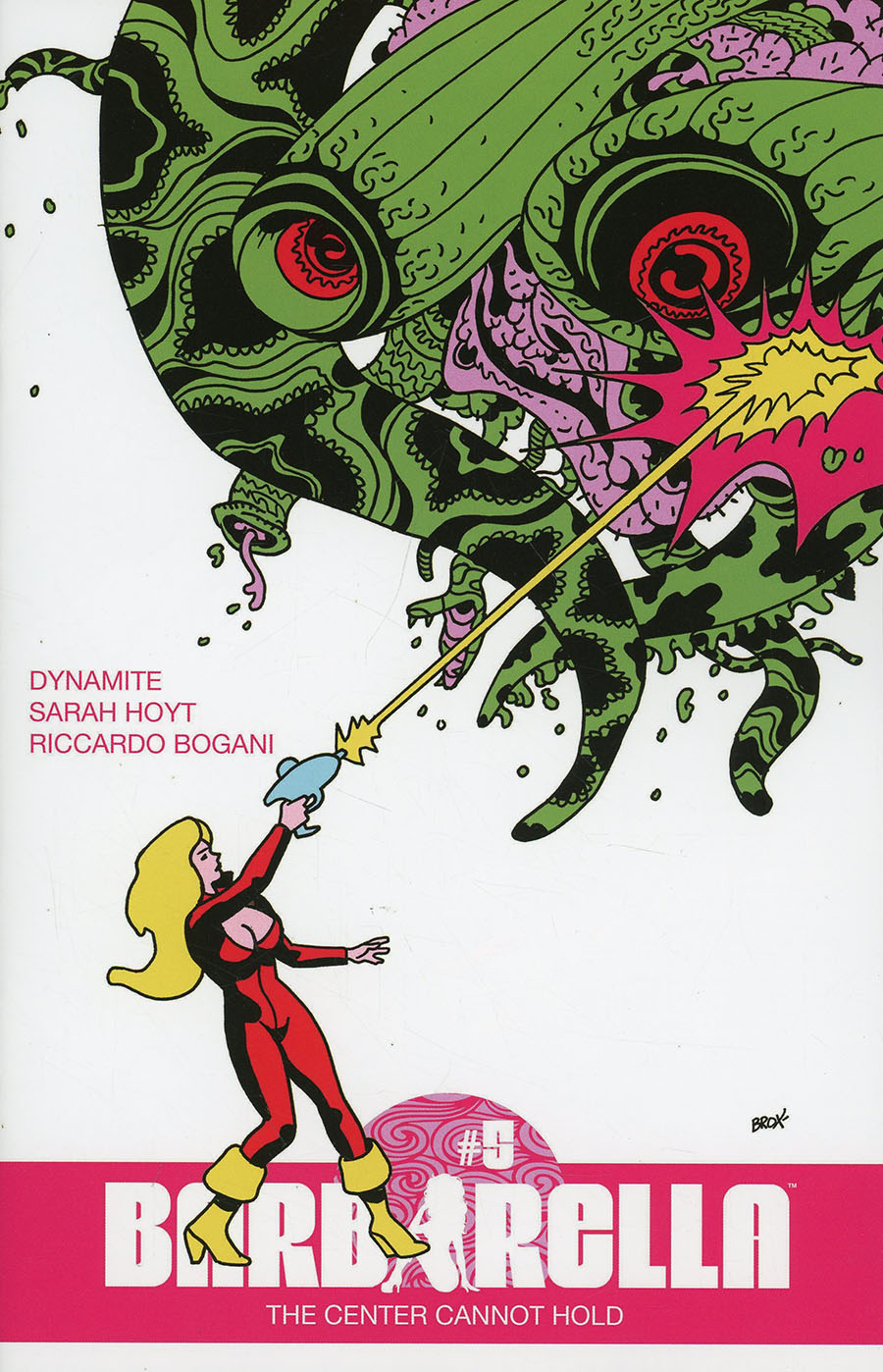 Barbarella Center Cannot Hold #5 Cover F Incentive Jimmy Broxton Retro Variant Cover