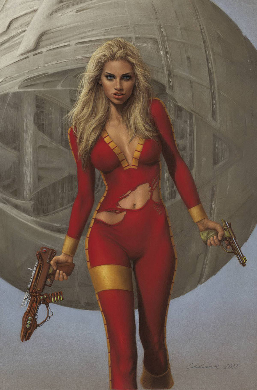 Barbarella Center Cannot Hold #5 Cover J Incentive Celina Virgin Cover