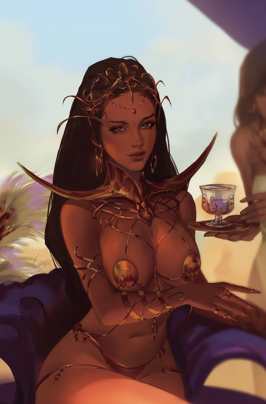 Dejah Thoris Vol 4 #4 Cover I Incentive Lesley Leirix Li Virgin Cover