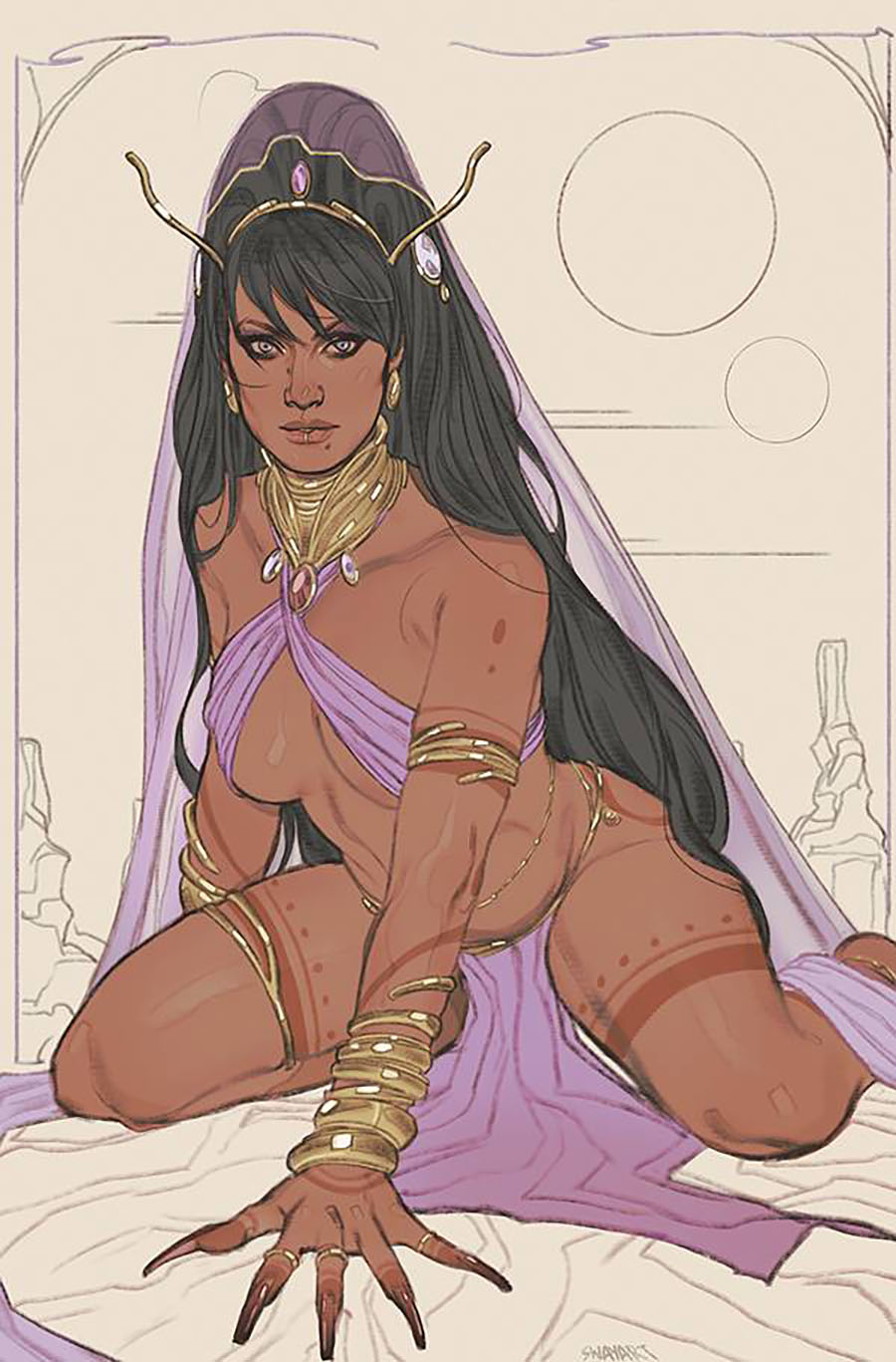 Dejah Thoris Vol 4 #4 Cover K Incentive Joshua Sway Swaby Virgin Cover