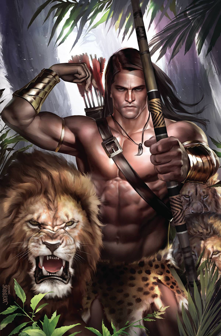 Lord Of The Jungle Vol 2 #6 Cover I Incentive Josh Burns Virgin Cover