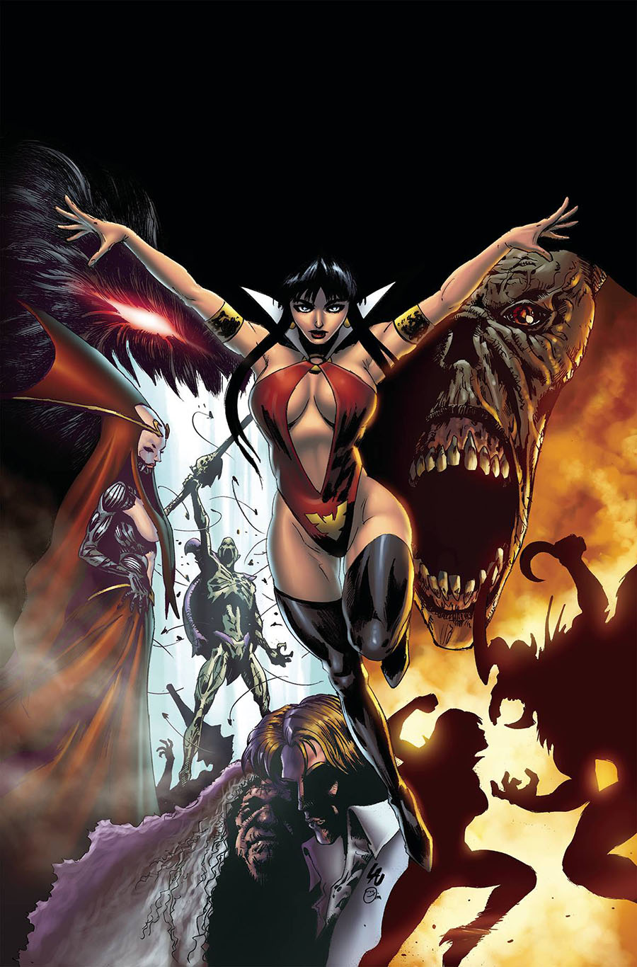 Vampirella Strikes Vol 3 #13 Cover I Incentive Jonathan Lau Virgin Cover