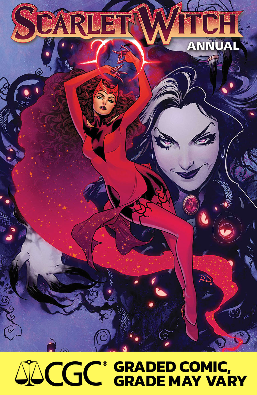 Scarlet Witch Vol 3 Annual #1 Cover F DF CGC Graded (Contest Of Chaos Tie-In)