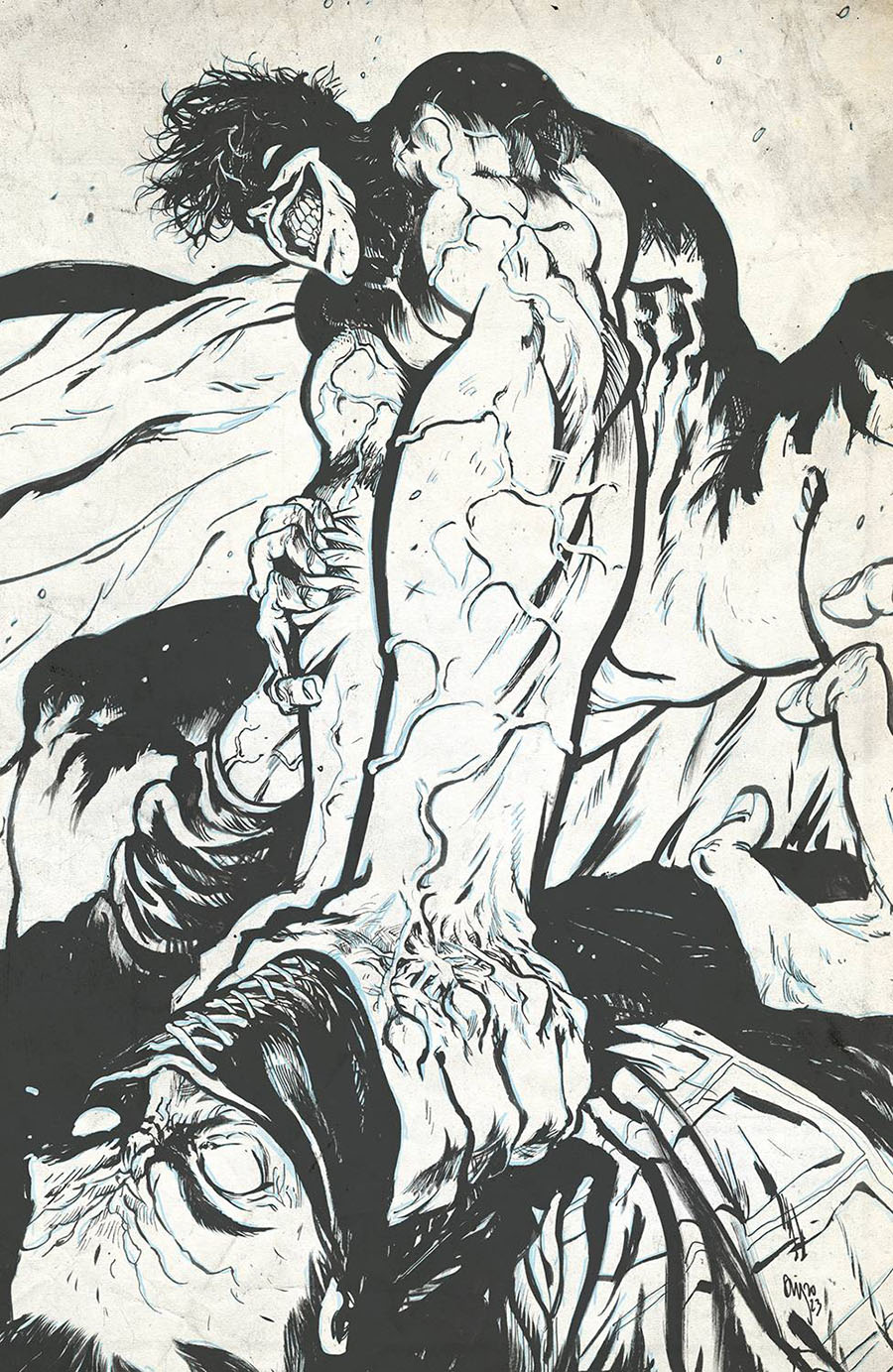 Vanish #8 Cover G Incentive Daniel Warren Johnson Raw Cover
