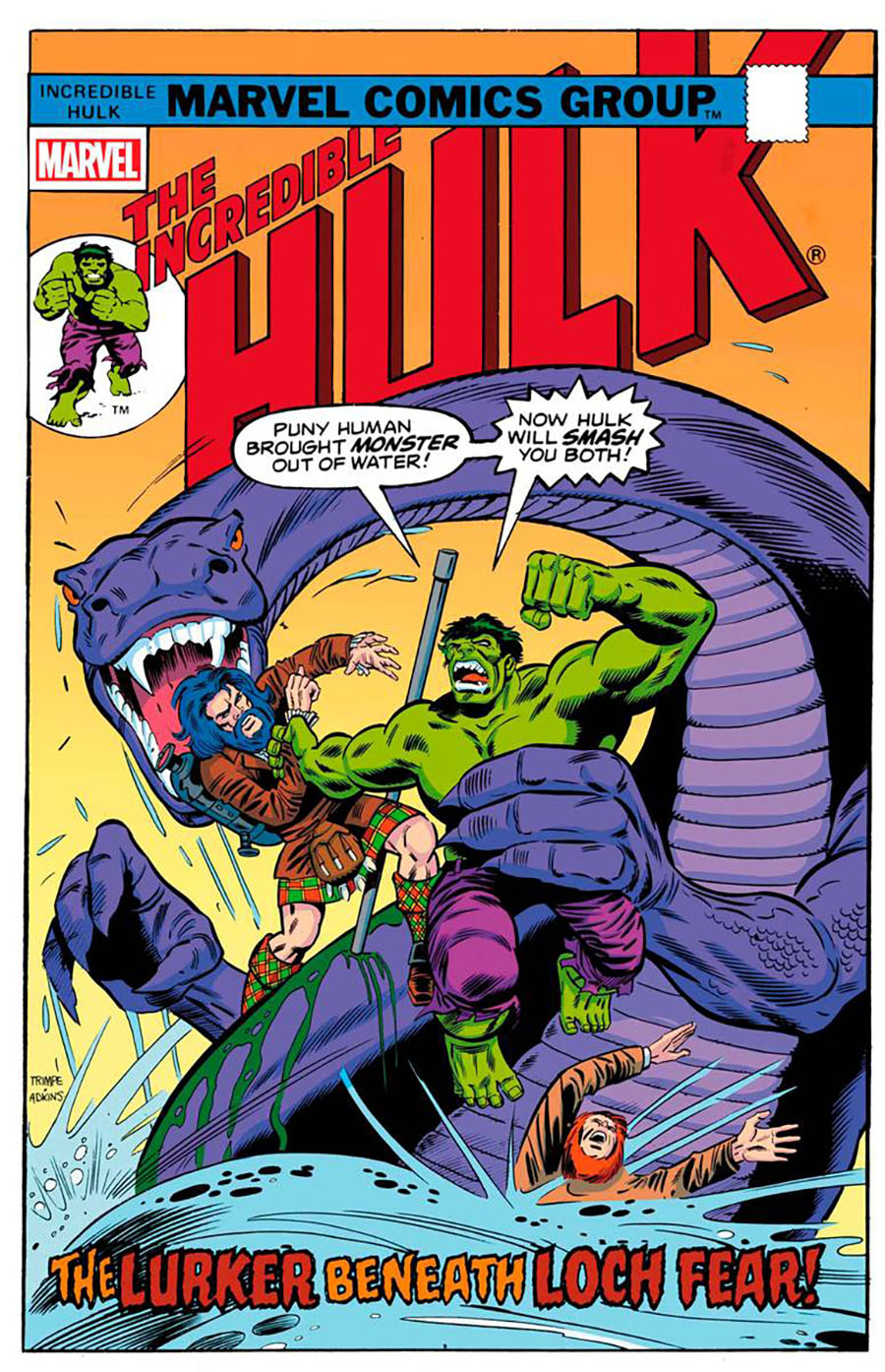 Incredible Hulk Vol 5 #1 Cover H Incentive Herb Trimpe Hidden Gem Variant Cover