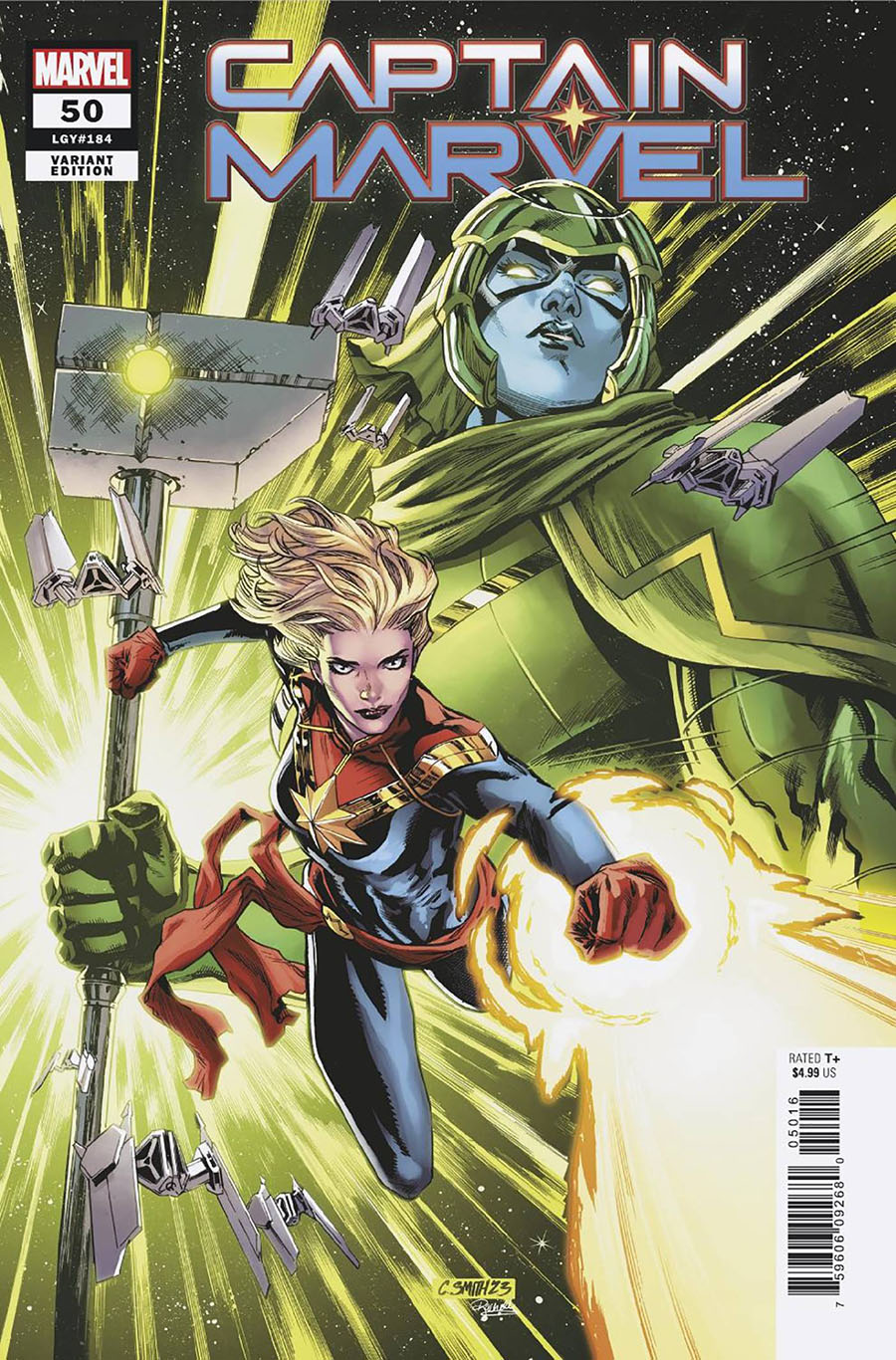 Captain Marvel Vol 9 #50 Cover F Incentive Cory Smith Variant Cover