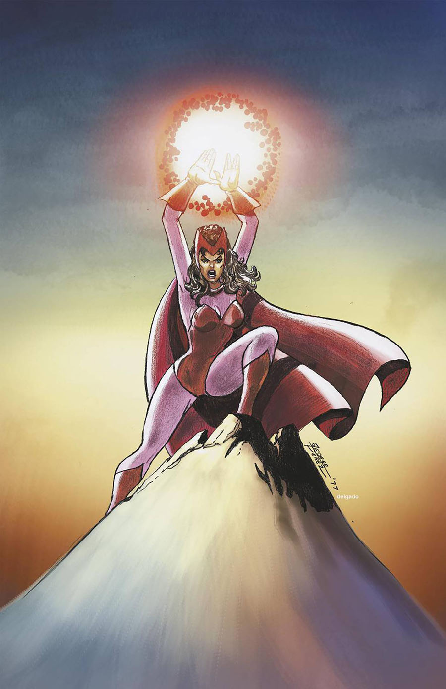 Scarlet Witch Vol 3 Annual #1 Cover E Incentive George Perez Virgin Cover