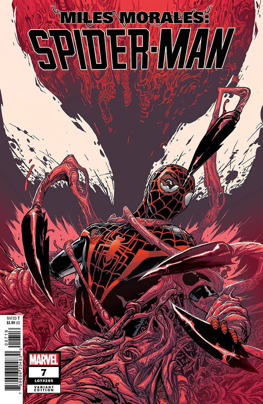 Miles Morales Spider-Man Vol 2 #7 Cover E Incentive Giuseppe Camuncoli Variant Cover (Carnage Reigns Part 6)