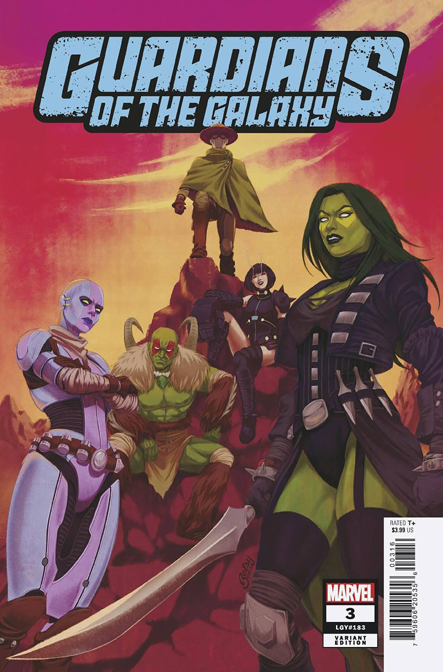 Guardians Of The Galaxy Vol 7 #3 Cover D Incentive Betsy Cola Variant Cover