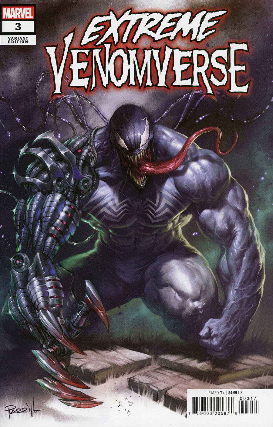 Extreme Venomverse #3 Cover E Incentive Lucio Parrillo Variant Cover