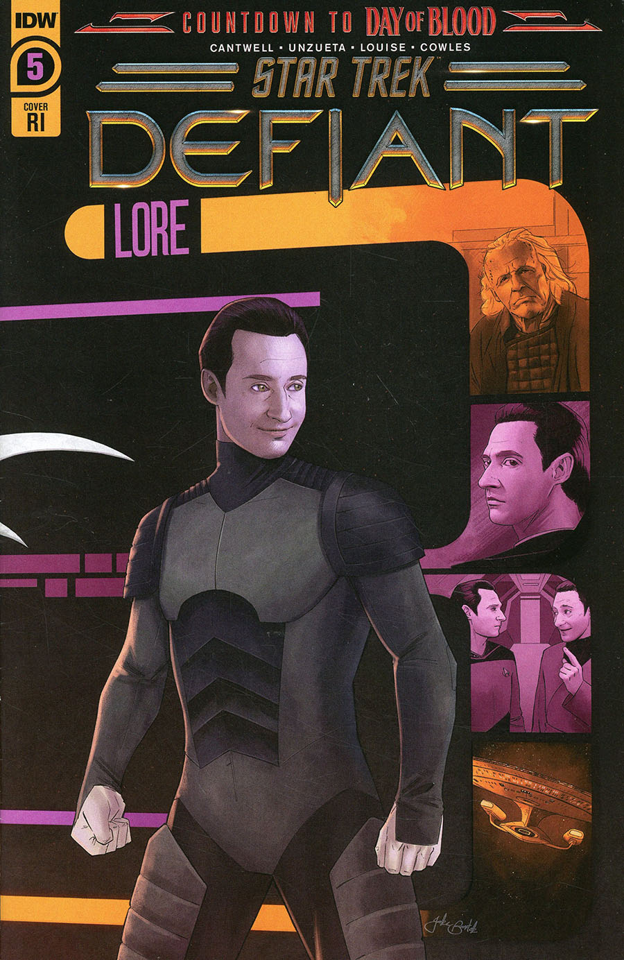 Star Trek Defiant #5 Cover E Incentive Jake Bartok Variant Cover
