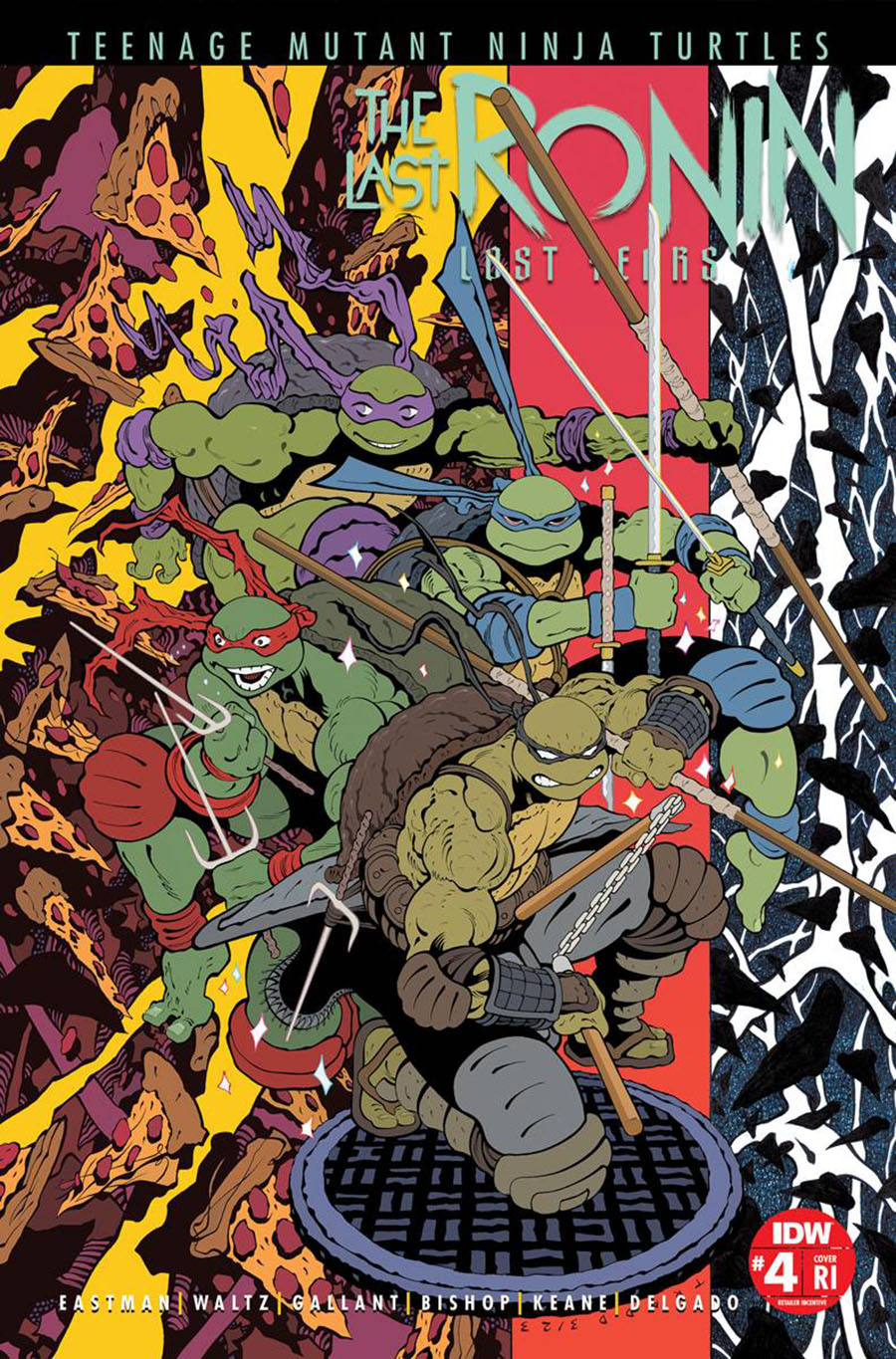 Teenage Mutant Ninja Turtles The Last Ronin The Lost Years #4 Cover D Incentive Tradd Moore Variant Cover