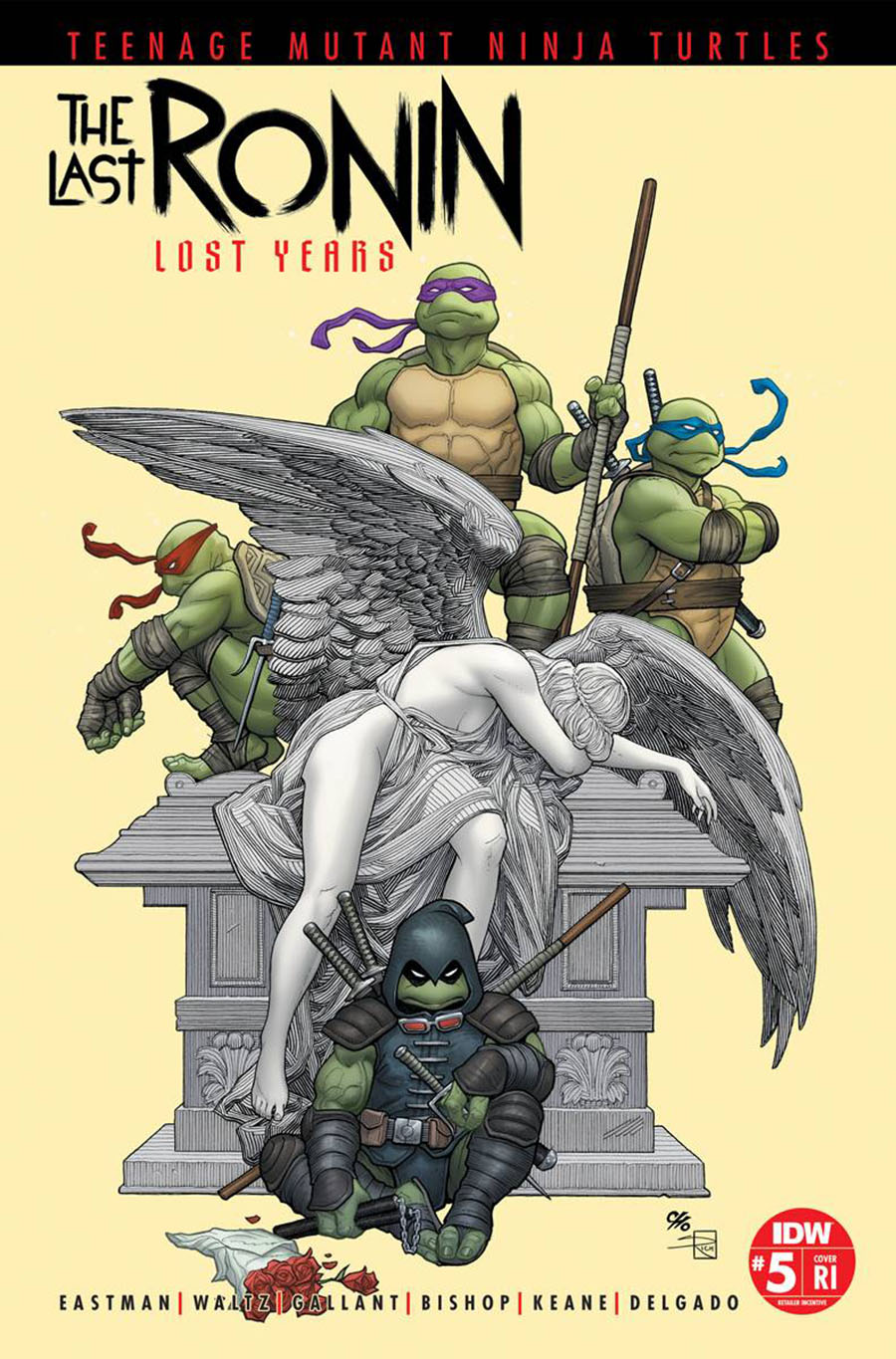 Teenage Mutant Ninja Turtles The Last Ronin The Lost Years #5 Cover D Incentive Frank Cho Variant Cover