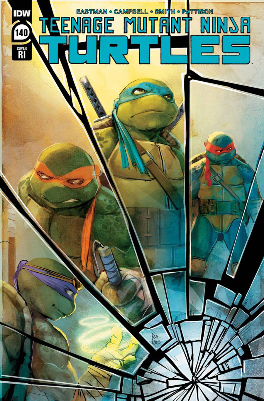 Teenage Mutant Ninja Turtles Vol 5 #140 Cover C Incentive Rod Reis Variant Cover