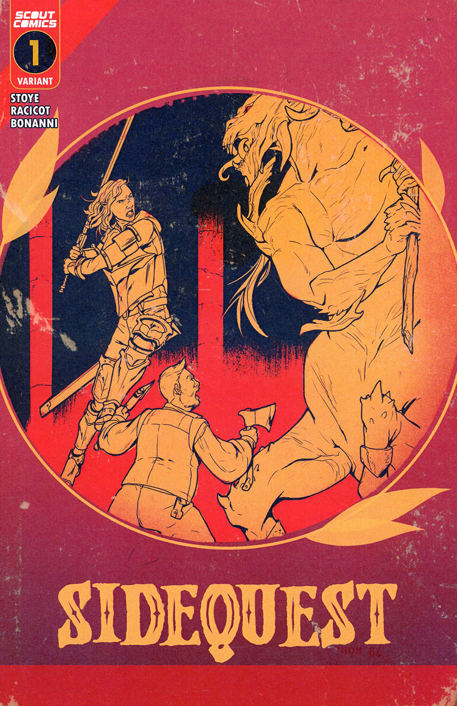 SideQuest #1 Cover B Incentive Alaire Racicot Variant Cover
