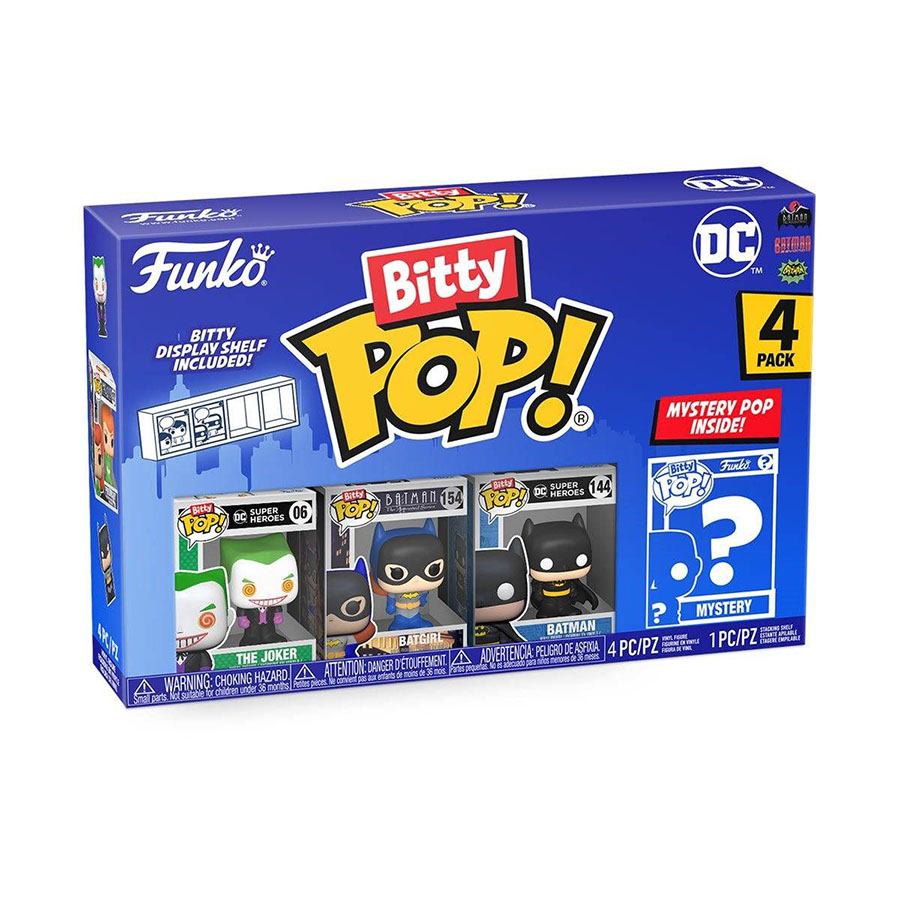 Bitty POP DC The Joker 4-Pack Vinyl Figure